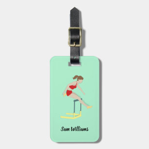 Hurdles Luggage Tag