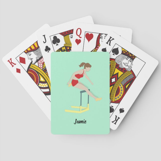 Hurdles Playing Cards (Back)