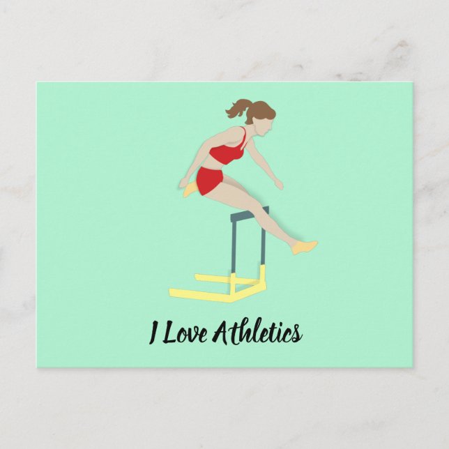 Hurdles Postcard (Front)