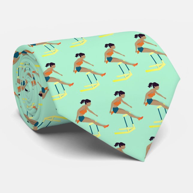 Hurdles Tie (Rolled)