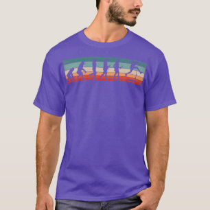 Hurdling Hurdle Runner Track and Field Evolution T-Shirt
