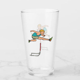 Hurdling Hurdles Glass