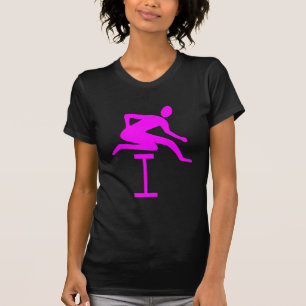 Hurdling - Magenta T-Shirt