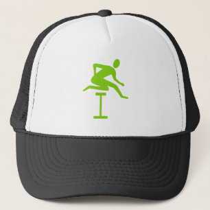 Hurdling - Martian Green Trucker Hat