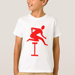 Hurdling - Red T-Shirt