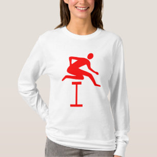 Hurdling - Red T-Shirt
