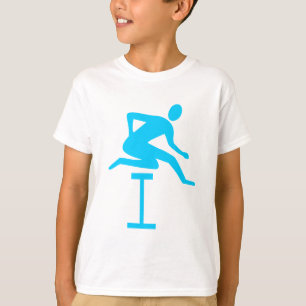 Hurdling - Sky Blue T-Shirt