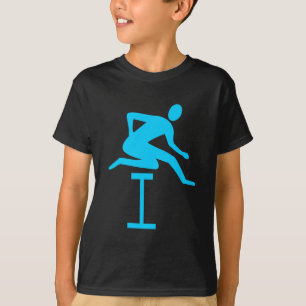 Hurdling - Sky Blue T-Shirt