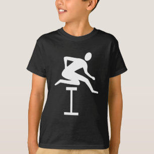 Hurdling - White T-Shirt