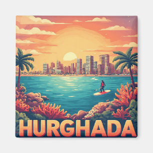 Hurghada Egypt Holiday Keepsake For Vacation Colle Magnet