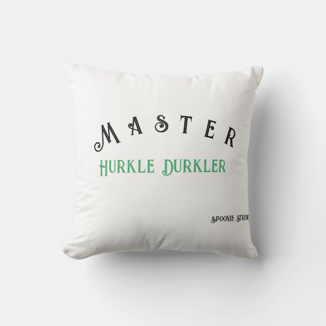 Hurkle Durkle Mug Cushion (Front)