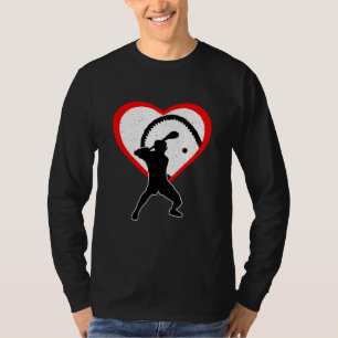 Hurling Heart Sport Love Anti Valentines Day T-Shirt