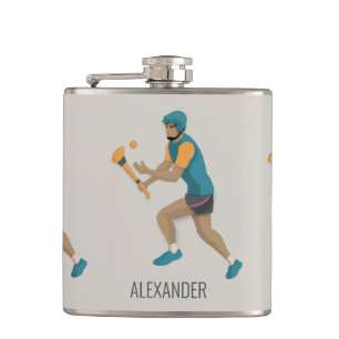 Hurling Hip Flask