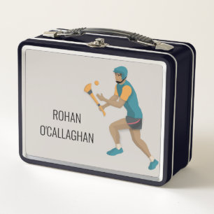 Hurling Metal Lunch Box