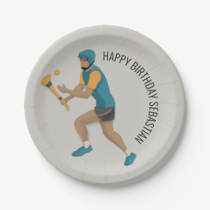 Hurling Paper Plate
