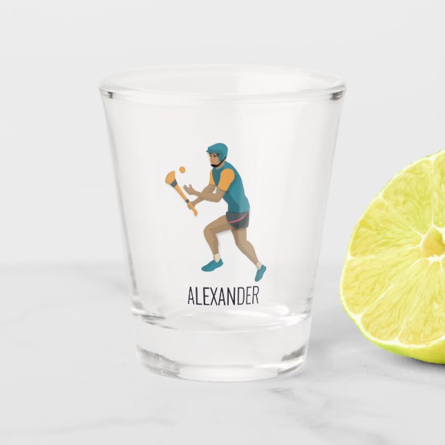 Hurling Shot Glass (Front)
