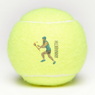 Hurling Tennis Balls