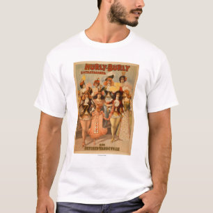 Hurly-Burly Extravaganza Theatre Poster T-Shirt