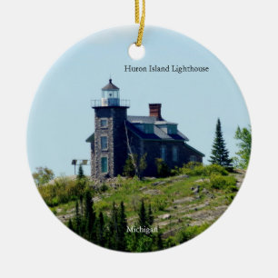 Huron Island Lighthouse ornament