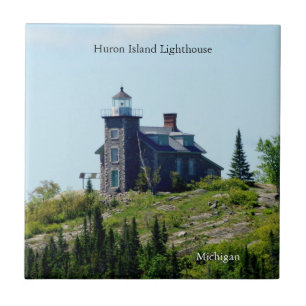 Huron Island Lighthouse tile