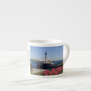 Huron Light Ship summer espresso mug