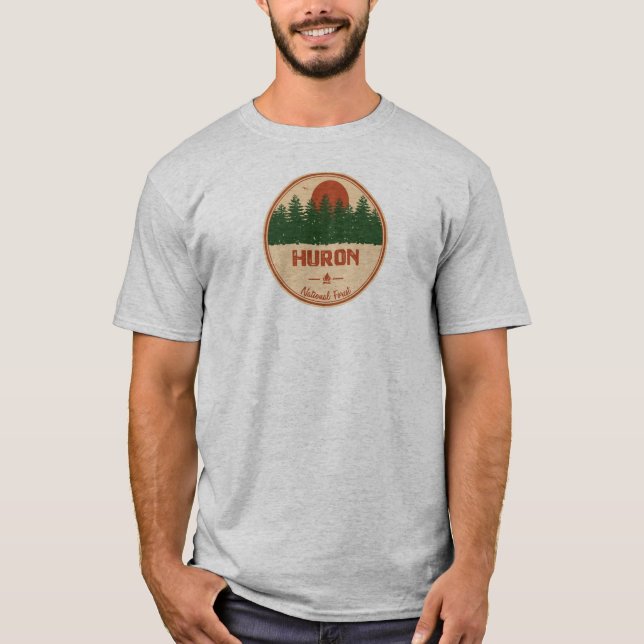Huron National Forest T-Shirt (Front)
