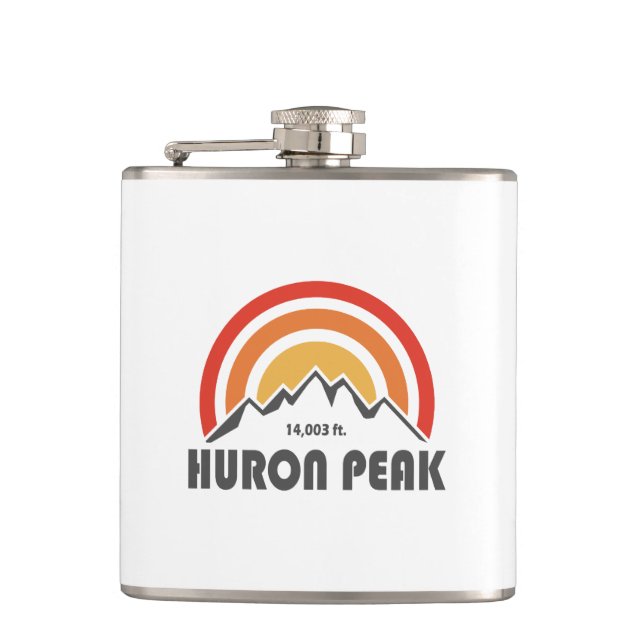 Huron Peak Hip Flask (Front)