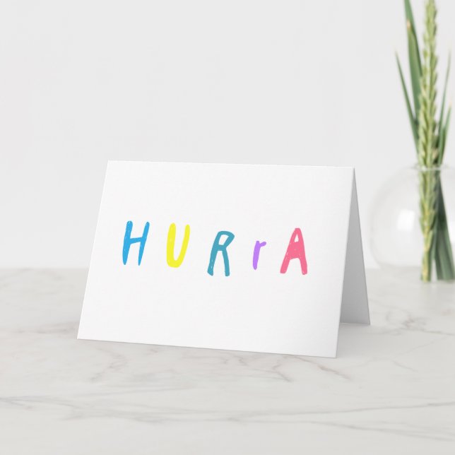 hurra card (Front)