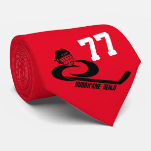 Hurricane BENJI Personalised Youth Hockey Team Tie