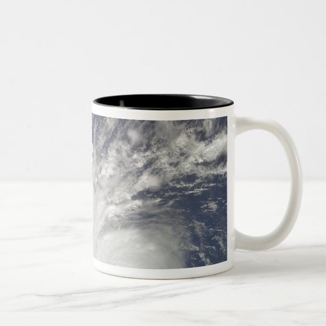 Hurricane Bertha Two-Tone Coffee Mug (Right)