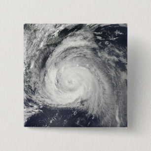 Hurricane Bill off the East Coast 15 Cm Square Badge