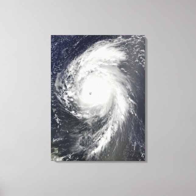 Hurricane Bill off the Lesser Antilles Canvas Print (Front)