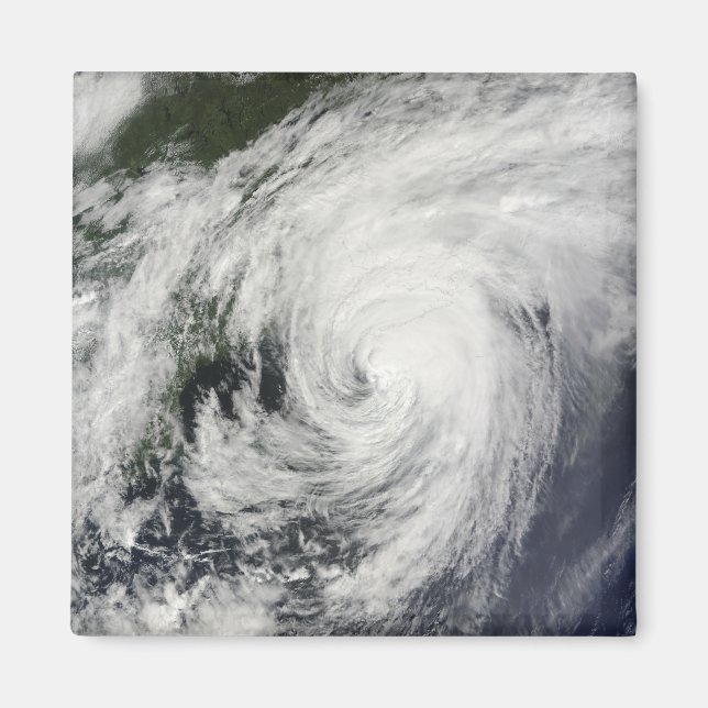 Hurricane Bill over Nova Scotia Magnet (Front)