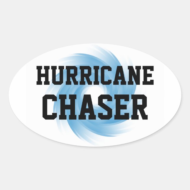 HURRICANE CHASER stickers (4) (Front)