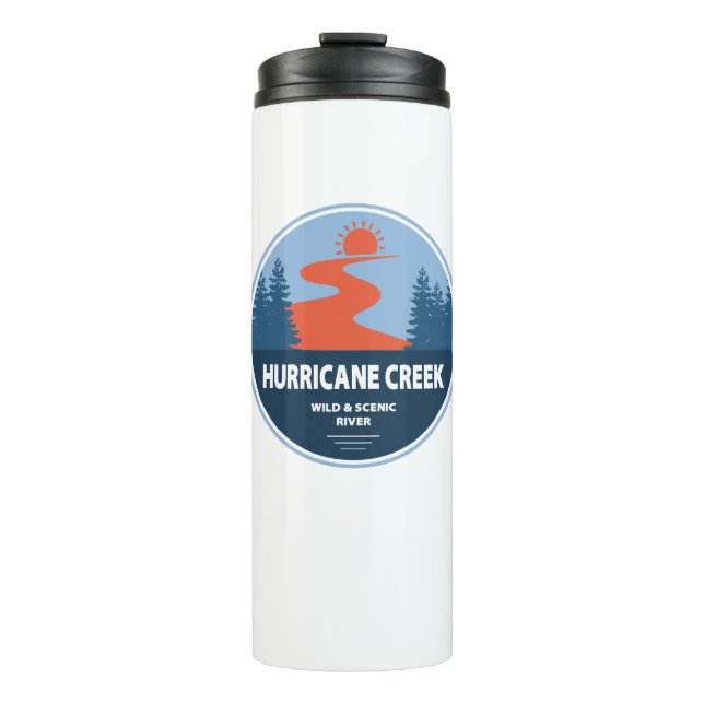Hurricane Creek Wild And Scenic River Arkansas Thermal Tumbler (Front)