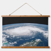 Hurricane Dorian Over The Atlantic Ocean.