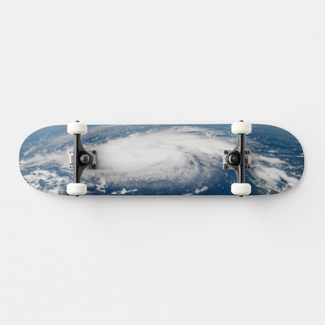 Hurricane Dorian Over The Atlantic Ocean. Skateboard (Horz)