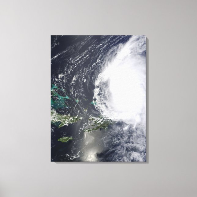 Hurricane Earl 2 Canvas Print (Front)