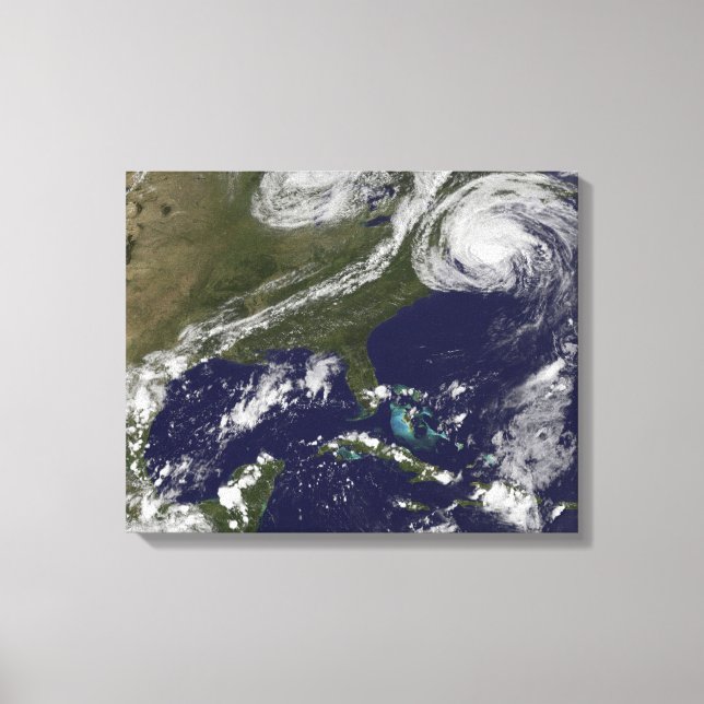 Hurricane Earl Canvas Print (Front)