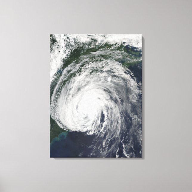 Hurricane Earl off the Mid-Atlantic Canvas Print (Front)