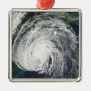 Hurricane Earl off the Mid-Atlantic Metal Tree Decoration