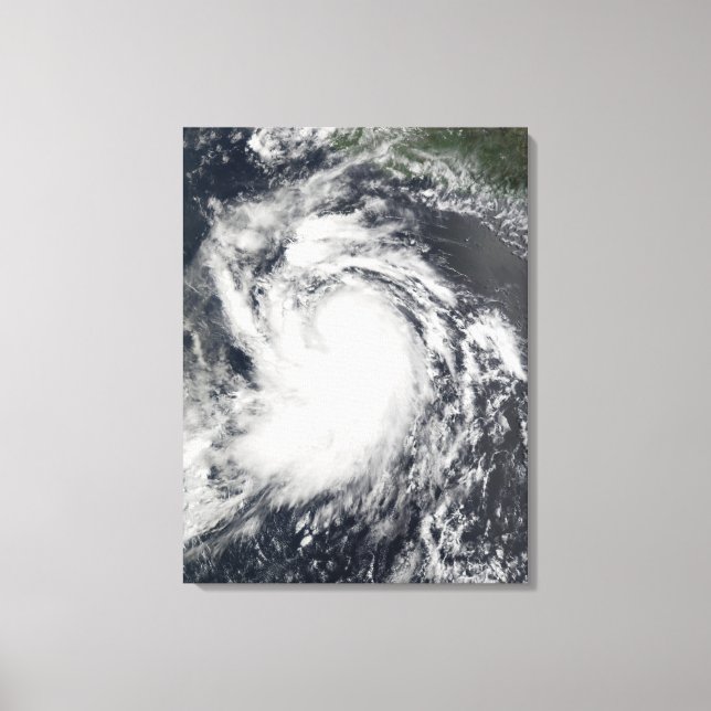 Hurricane Elida Canvas Print (Front)