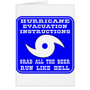 Hurricane Evacuation Instructions Plan