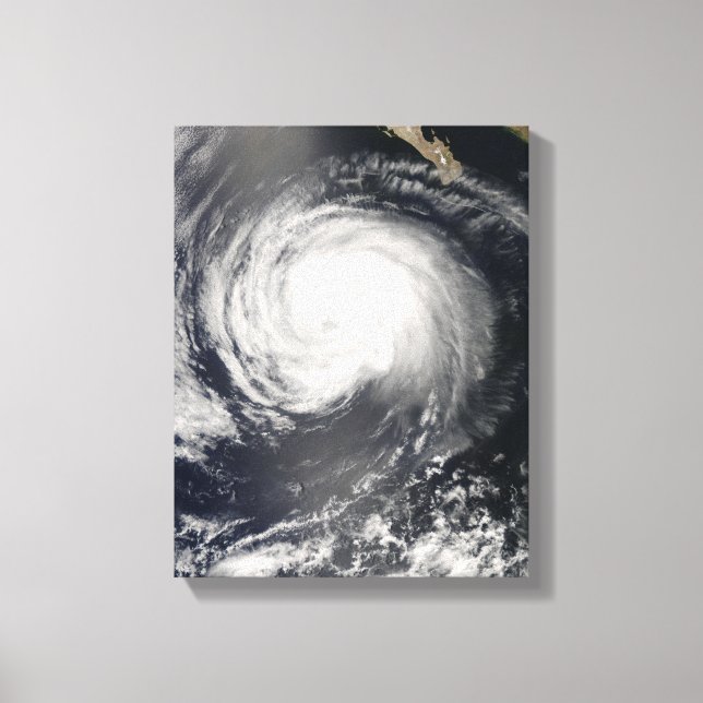 Hurricane Fausto Canvas Print (Front)
