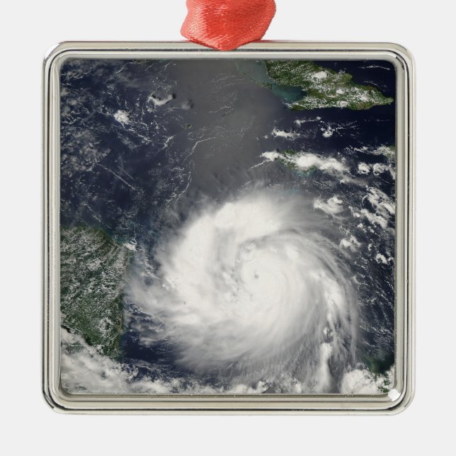 Hurricane Felix 2 Metal Tree Decoration (Front)