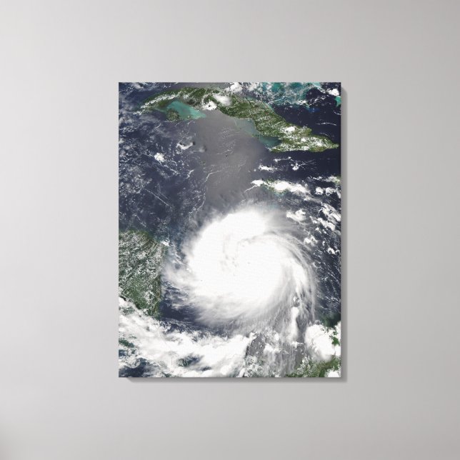 Hurricane Felix 3 Canvas Print (Front)