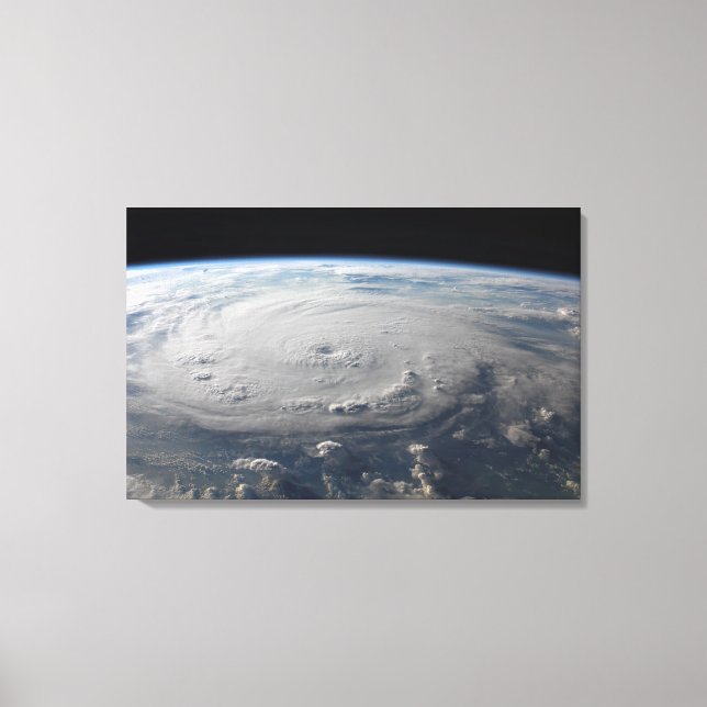 Hurricane Felix 4 Canvas Print (Front)
