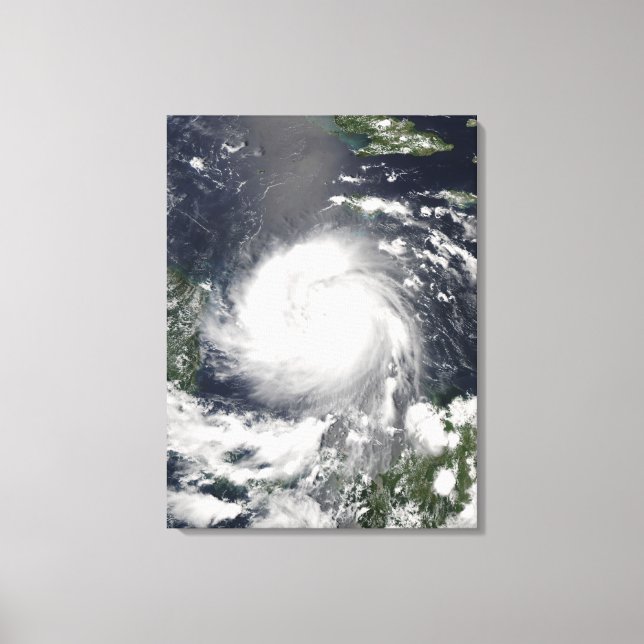 Hurricane Felix Canvas Print (Front)
