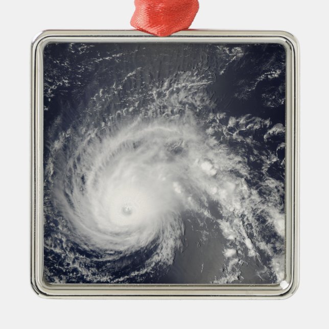 Hurricane Flossie Metal Tree Decoration (Front)