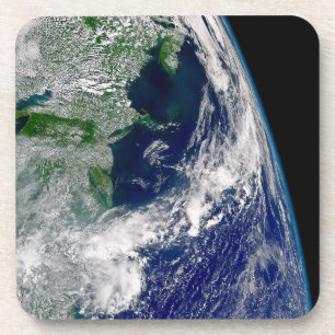 Hurricane Frances On A Partial Earth. Coaster